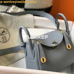 Replica Hermes H079086CK18 Lindy Mini Bag 19cm Semi-manual H231909 2