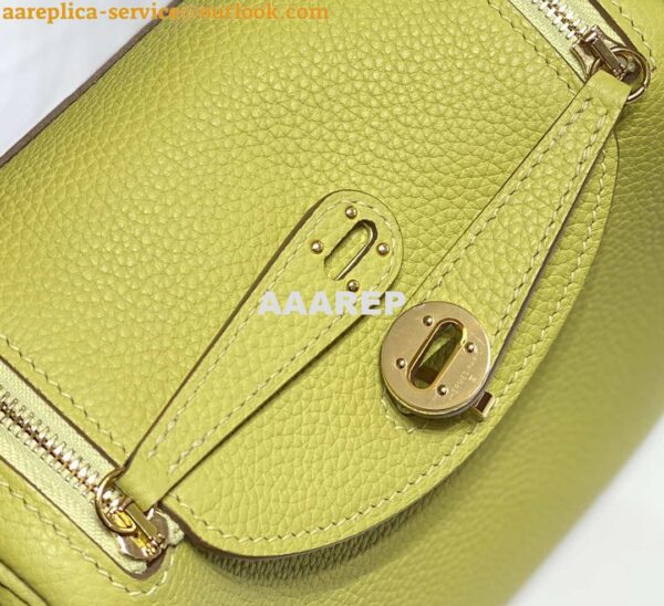 Replica Hermes H079086CK18 Lindy Mini Bag 19cm Semi-manual H231900 5