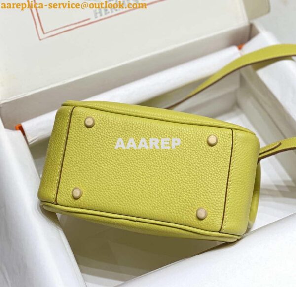 Replica Hermes H079086CK18 Lindy Mini Bag 19cm Semi-manual H231900 10