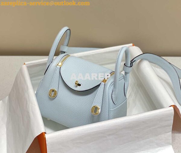 Replica Hermes H079086CK18 Lindy Mini Bag 19cm Semi-manual H231901 5