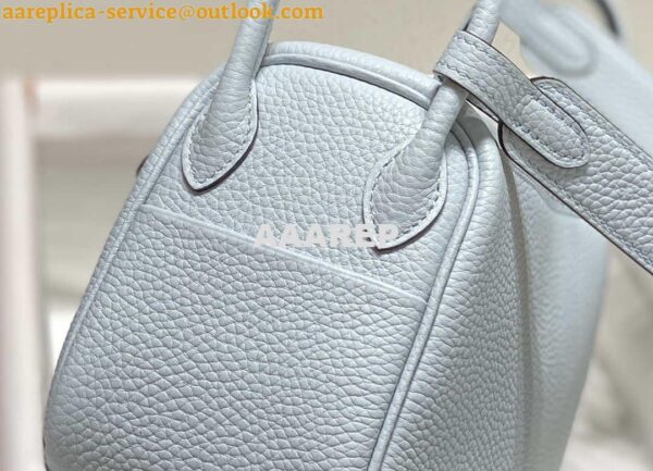 Replica Hermes H079086CK18 Lindy Mini Bag 19cm Semi-manual H231901 7