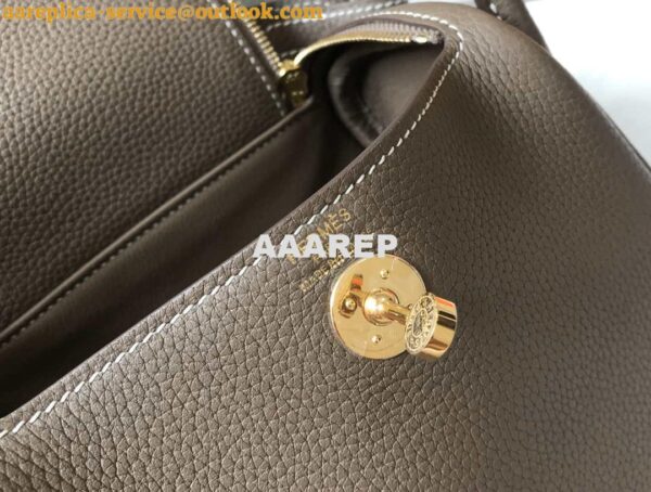 Replica Hermes H079086CK18 Lindy Mini Bag 19cm Semi-manual H231911 9