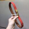 Replica Hermes Women's Kelly Leather Belt 20MM 19019 Red 2