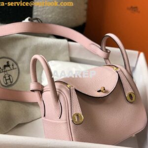 Replica Hermes H079086CK18 Lindy Mini Bag 19cm Semi-manual H231903 2