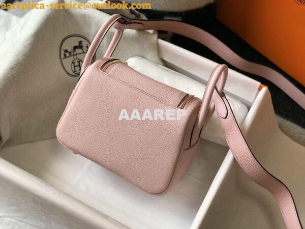 Replica Hermes H079086CK18 Lindy Mini Bag 19cm Semi-manual H231903 6