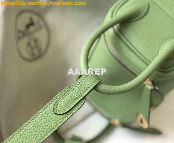 Replica Hermes H079086CK18 Lindy Mini Bag 19cm Semi-manual H231904 7