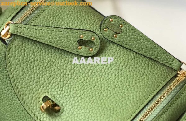 Replica Hermes H079086CK18 Lindy Mini Bag 19cm Semi-manual H231904 8