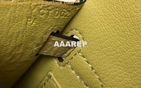 Replica Hermes Kelly Bag Designer Hermes 19CM Shoulder Mini Bag Yellow 20451 8