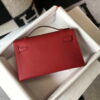 Replica Hermes Mini Kelly Pouchette Epsom Leather H230226 Pink