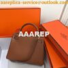 Replica Hermes Kelly Danse 20315 Designer Tote Shoulder Strap Bag Apricot