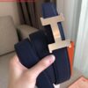 Replica Hermes Constance Belt Buckle & Black Clemence 38 MM Strap