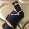 Replica Hermes Officier Reversible 38mm Belt In Blue Clemence Leather