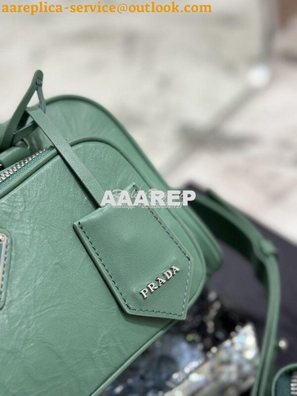 Replica Prada Antique Nappa Leather Multi-pocket Top-handle Bag 1BB099 5