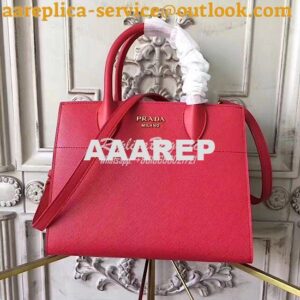 Replica Prada Bibliothèque Bag Red 2