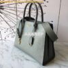 Replica Prada Bibliothèque Saffiano Leather Bag 1BA153 Grey