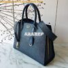 Replica Prada Bibliothèque Saffiano Leather Bag 1BA153 Grey