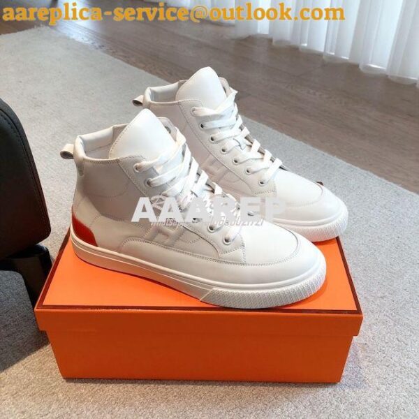 Replica Hermes Men Female District Sneaker H212897 High-top sneaker in 5