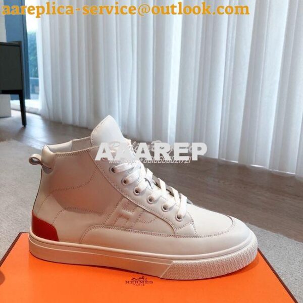 Replica Hermes Men Female District Sneaker H212897 High-top sneaker in 7