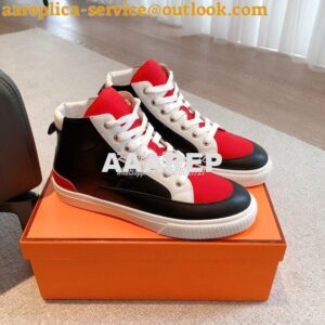 Replica Hermes Men Female District Sneaker H212897 High-top sneaker in