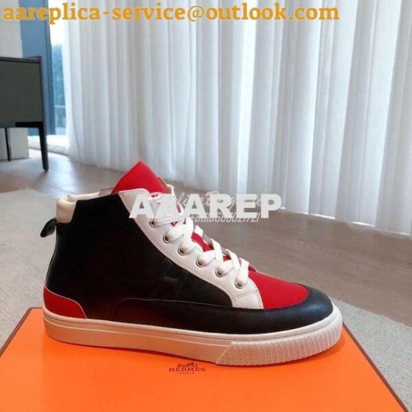 Replica Hermes Men Female District Sneaker H212897 High-top sneaker in 8