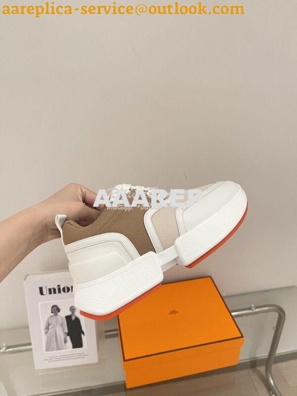 Replica Hermes Men Female Giga Sneaker H231008Z T04 3