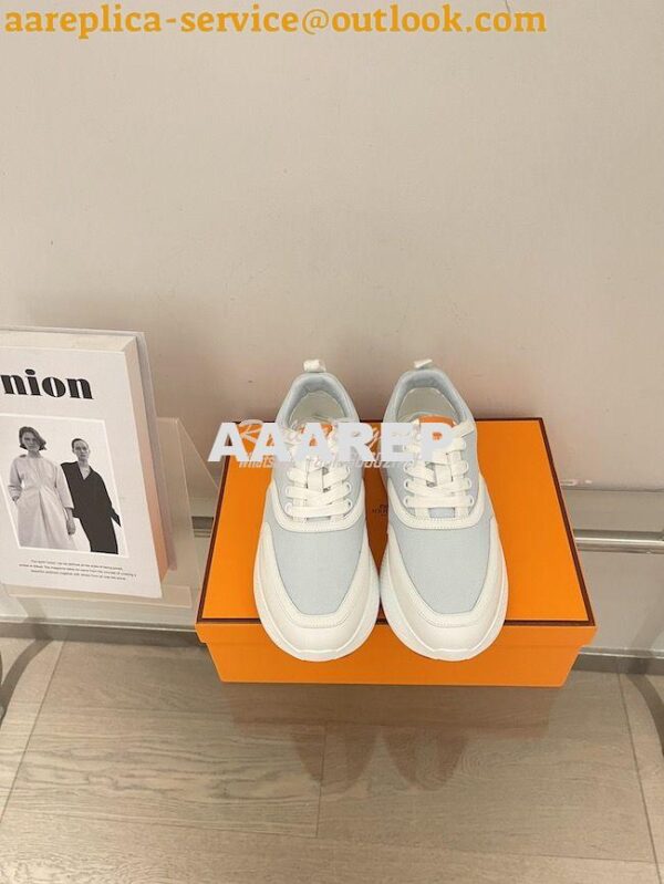 Replica Hermes Men Female Giga Sneaker H231008Z T07 4