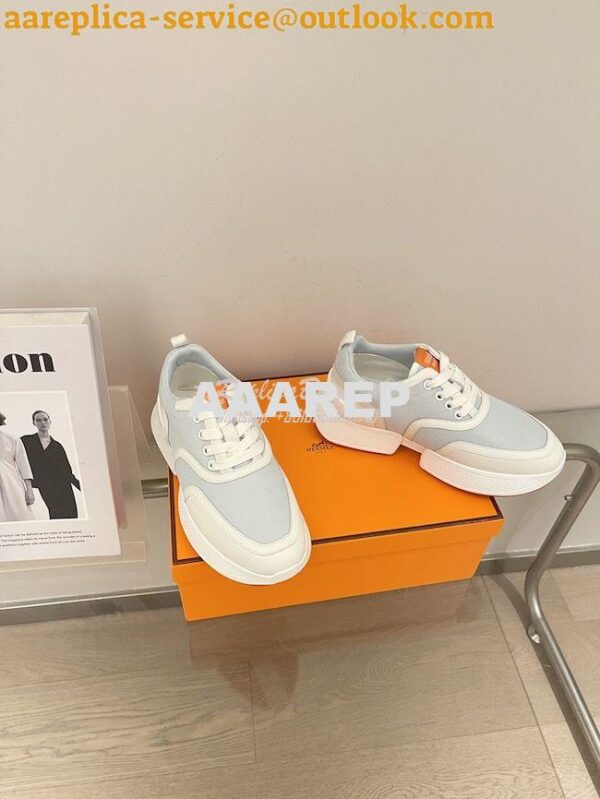 Replica Hermes Men Female Giga Sneaker H231008Z T07 8