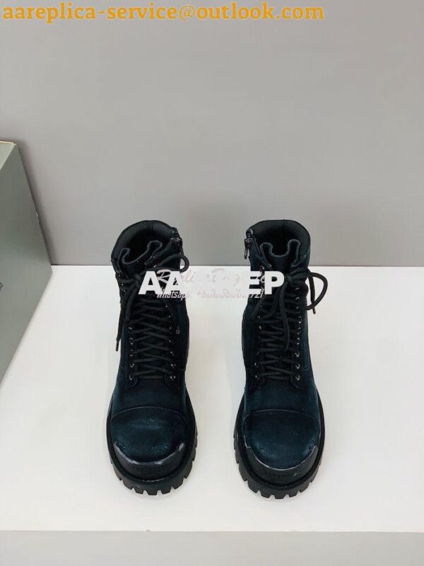 Replica Balenciaga Men Female Strike Combat Boots 4355186 5