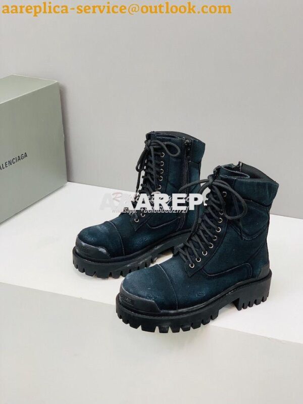 Replica Balenciaga Men Female Strike Combat Boots 4355186 7