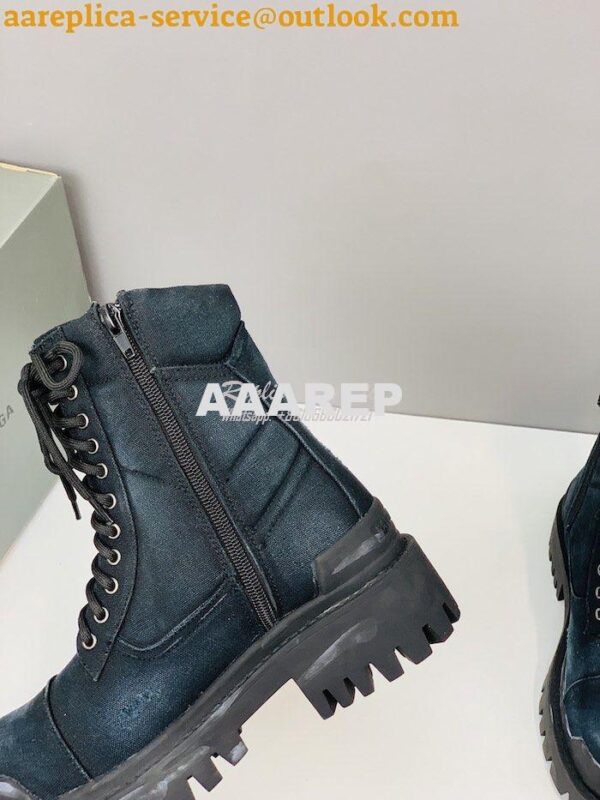 Replica Balenciaga Men Female Strike Combat Boots 4355186 10