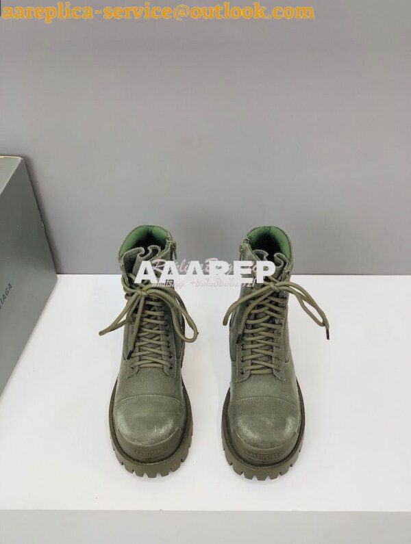 Replica Balenciaga Men Female Strike Combat Boots 4355186 13