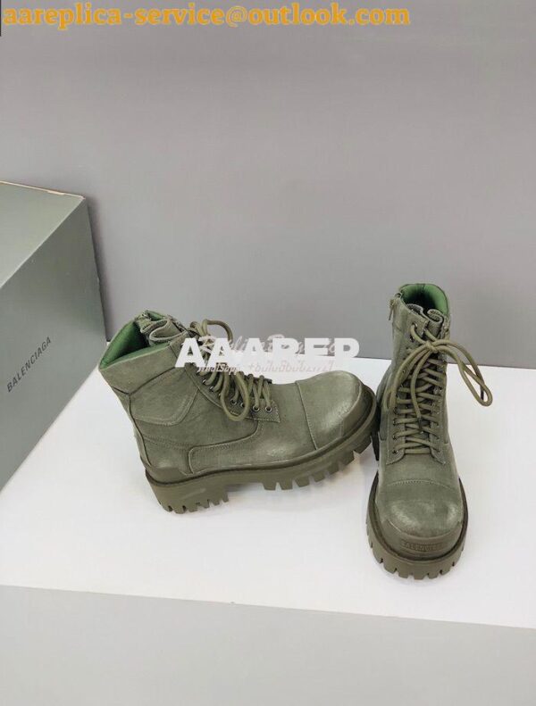 Replica Balenciaga Men Female Strike Combat Boots 4355186 16