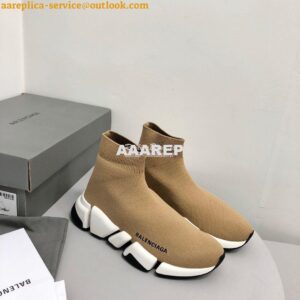 Replica Balenciaga Speed 2.0 Sneaker 617196 Beige 2