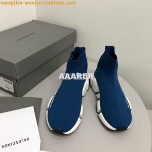 Replica Balenciaga Speed 2.0 Sneaker 617196 Blue