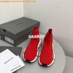 Replica Balenciaga Speed 2.0 Sneaker 617196 Red 2