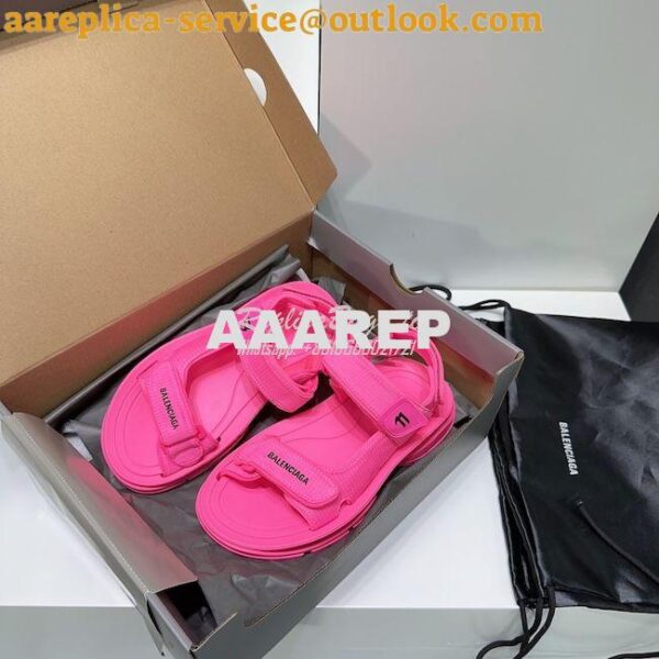 Replica Balenciaga Tourist Sandal in technical material 706277 6