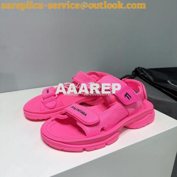 Replica Balenciaga Tourist Sandal in technical material 706277 7