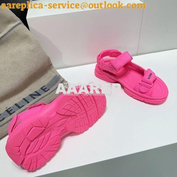 Replica Balenciaga Tourist Sandal in technical material 706277 8