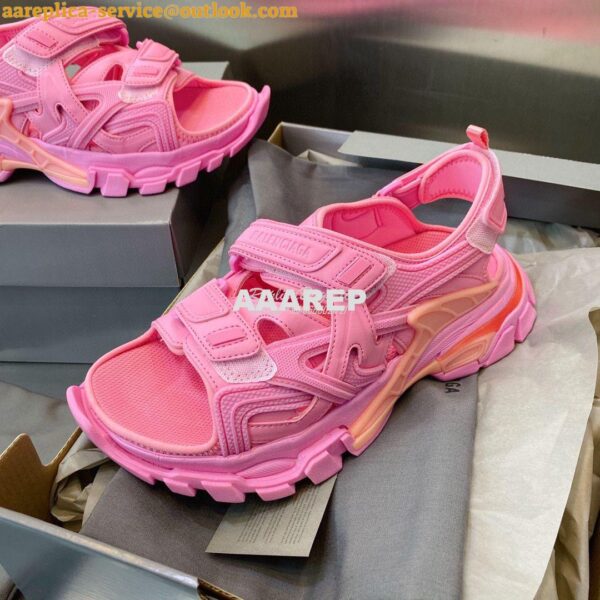 Replica Balenciaga Track Sandals 617542 Light Pink 4