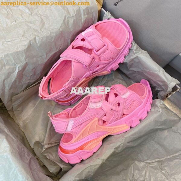 Replica Balenciaga Track Sandals 617542 Light Pink 5