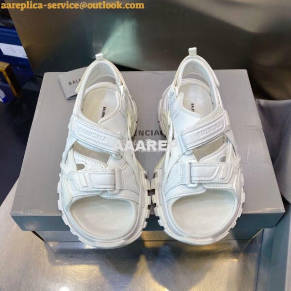 Replica Balenciaga Track Sandals 617542 White 3