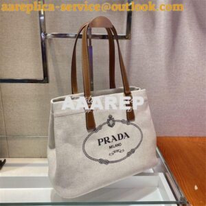 Replica Prada Canapa Hand tote bag 1BG356 2