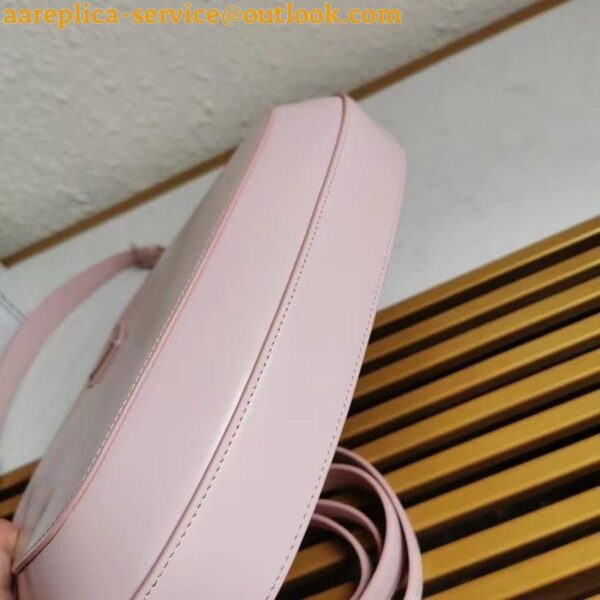 Replica Prada Cleo Large Bag In Pink Brushed Leather 5