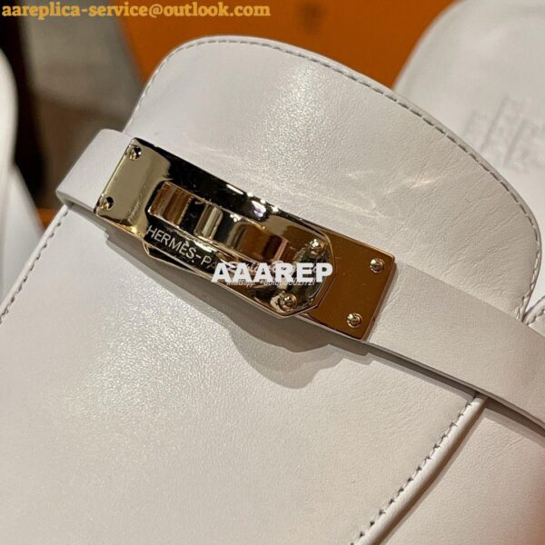 Replica Hermes OZ Mule in calfskin H221256Z 19