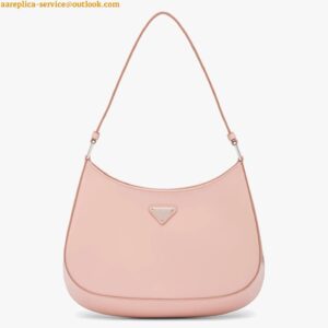 Replica Prada Cleo Small Bag In Pink Brushed Leather