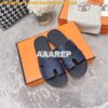 Replica Hermes Izmir Sandals in Epsom Calfskin H181403 Grey