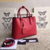 Replica Prada Double Medium Tote Bag In White Saffiano Leather 2