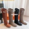 Replica Hermes Jumping Boot in perforated Heritage calfskin H231241Z B 2