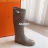 Replica Hermes Jumping Boot in perforated Heritage calfskin H231241Z B