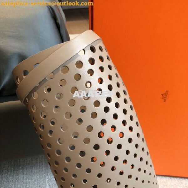 Replica Hermes Jumping Boot in perforated Heritage calfskin H231241Z E 10